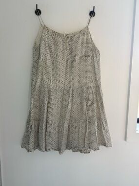 Bonpoint Cream Spotted  girls Dress size 10